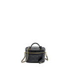 LOUIS VUITTON VANITY CASE PM MONOGRAM LAMBSKIN BLACK GHW