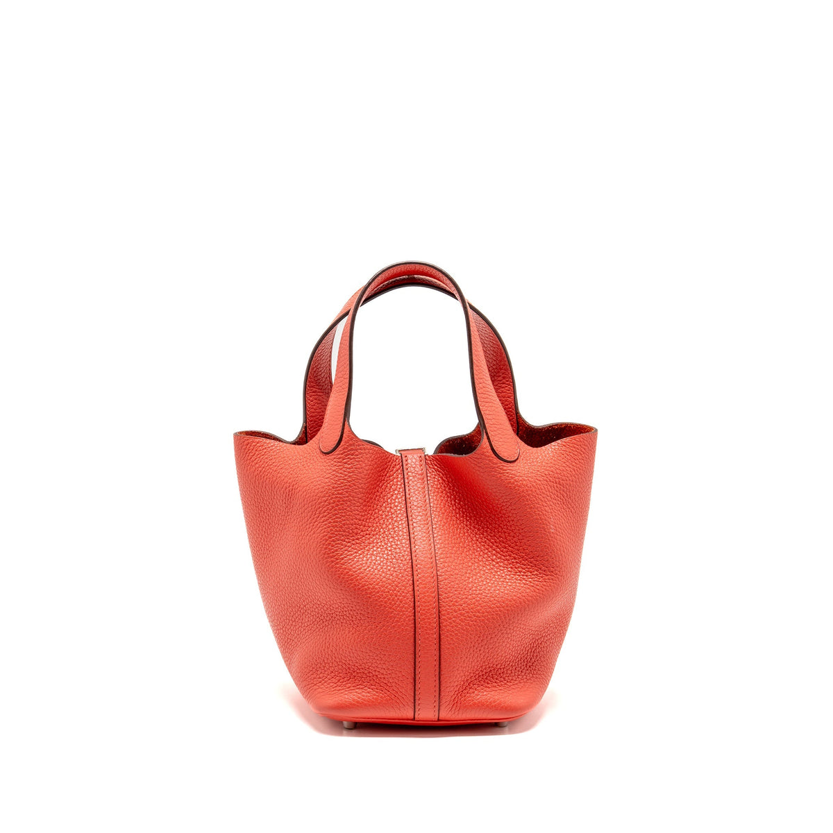 Hermes Picotin 18 Lock bag Clemence rose Jaipur SHW