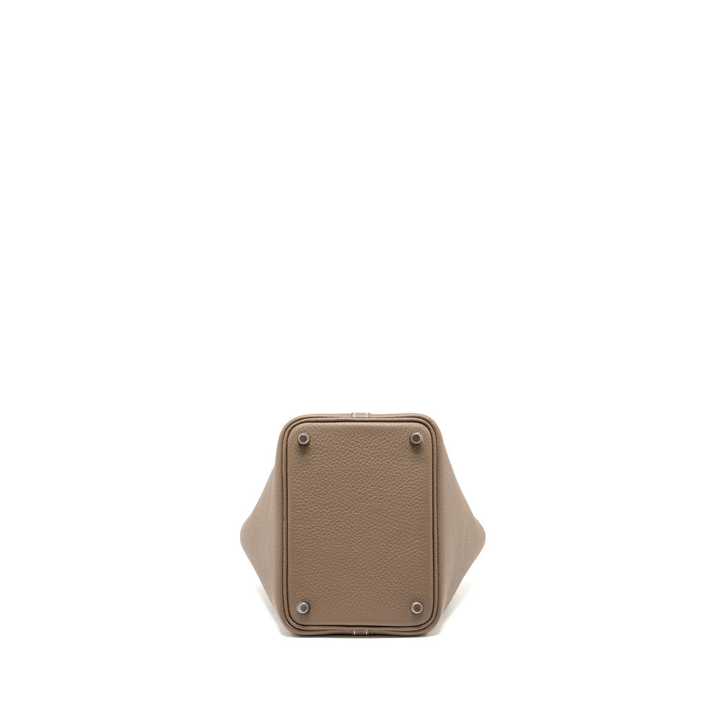 Hermes Picotin 18 Clemence Etoupe SHW