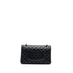 CHANEL MEDIUM CLASSIC FLAP BAG CAVIAR BLACK WITH SHW