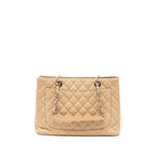 CHANEL GRAND SHOPPING TOTE CAVIAR BEIGE SHW