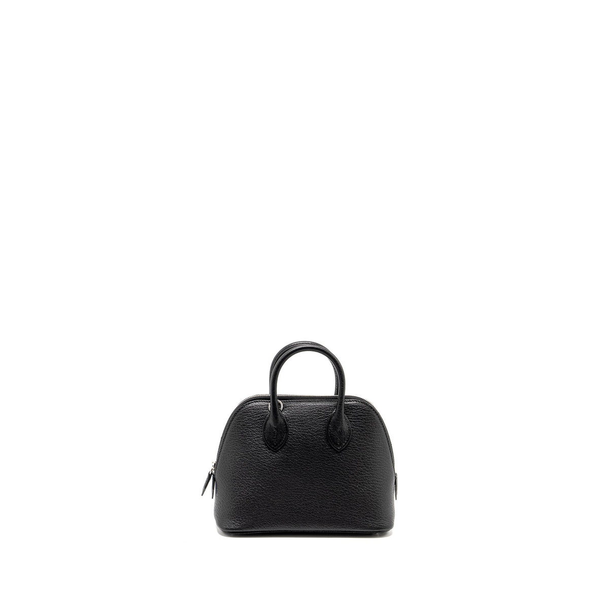 HERMES MINI BOLIDE CHEVRE MYSORE BLACK SHW
