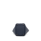 HERMES PICOTIN 18 LOCK BAG CLEMENCE BLUE NUIT GHW