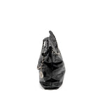CHANEL MEDIUM 22 SHINY CALFSKIN BLACK SHW (MICROCHIP)