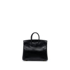 HERMES BIRKIN 25 TADELAKT LEATHER BLACK GHW
