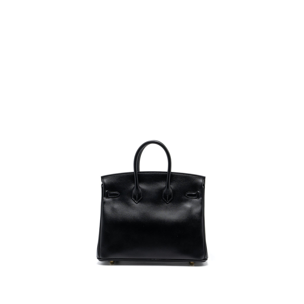 HERMES BIRKIN 25 TADELAKT LEATHER BLACK GHW