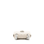 GUCCI MINI MARMONT CALFSKIN LEATHER CREAM SHW