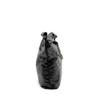 CHANEL MEDIUM 22 SHINY CALFSKIN BLACK SHW (MICROCHIP)