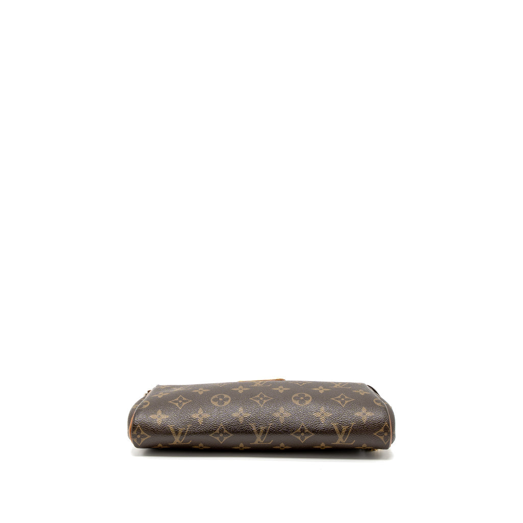 LOUIS VUITTON EVA POCHETTE BAG MONOGRAM CANVAS GHW