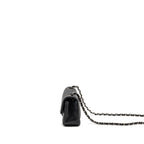 CHANEL MINI RECTANGULAR FLAP BAG CAVIAR BLACK SHW