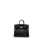 HERMES BIRKIN 25 TADELAKT LEATHER BLACK GHW