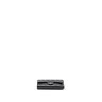 CHANEL CLASSIC COMPACT LONG WALLET LAMBSKIN BLACK SHW