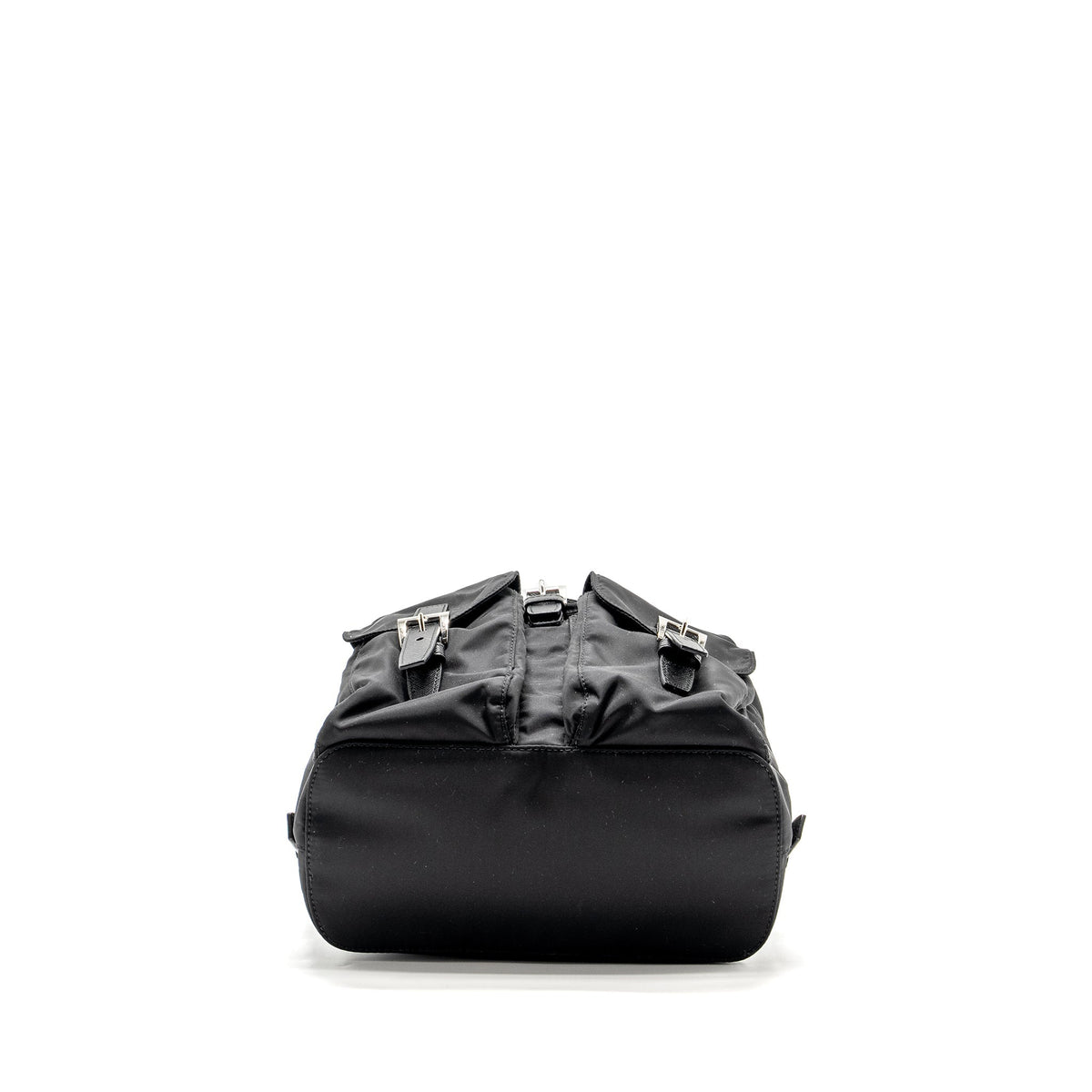 PRADA SMALL RE-NYLON BACKPACK BLACK SHW