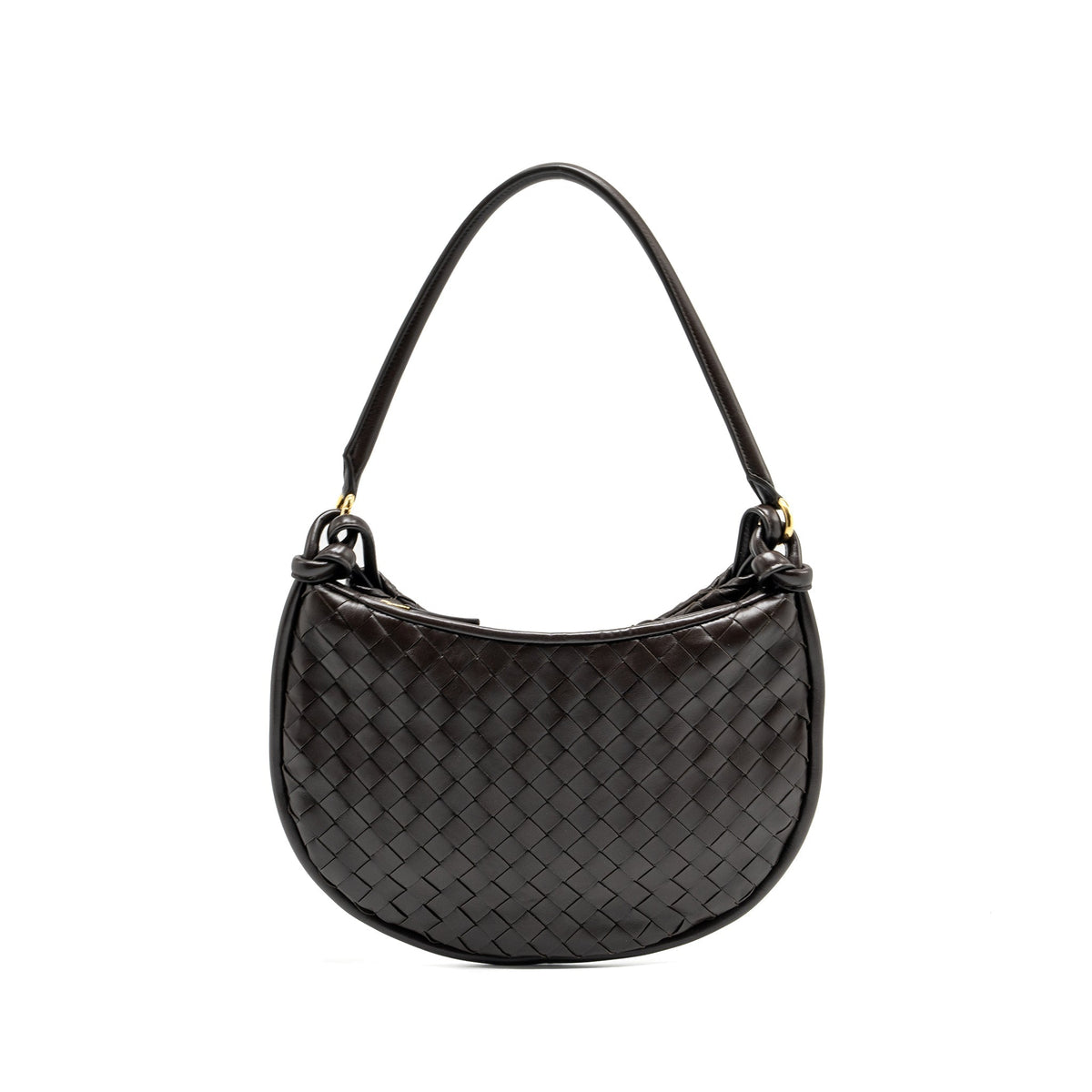BOTTEGA VENETA MEDIUM GEMELLI LAMBSKIN FONDANT GHW