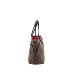 LOUIS VUITTON NEVERFULL PM DAMIER EBENE CANVAS GHW