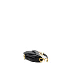 DIOR MINI SADDLE BAG GRAINED CALFSKIN BLACK GHW