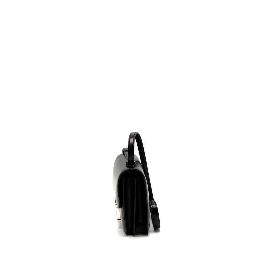 HERMES MINI CONSTANCE BOX BLACK SHW