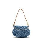 LOUIS VUITTON SUNSET BAG DENIM BLUE GHW (NEW VERSION)