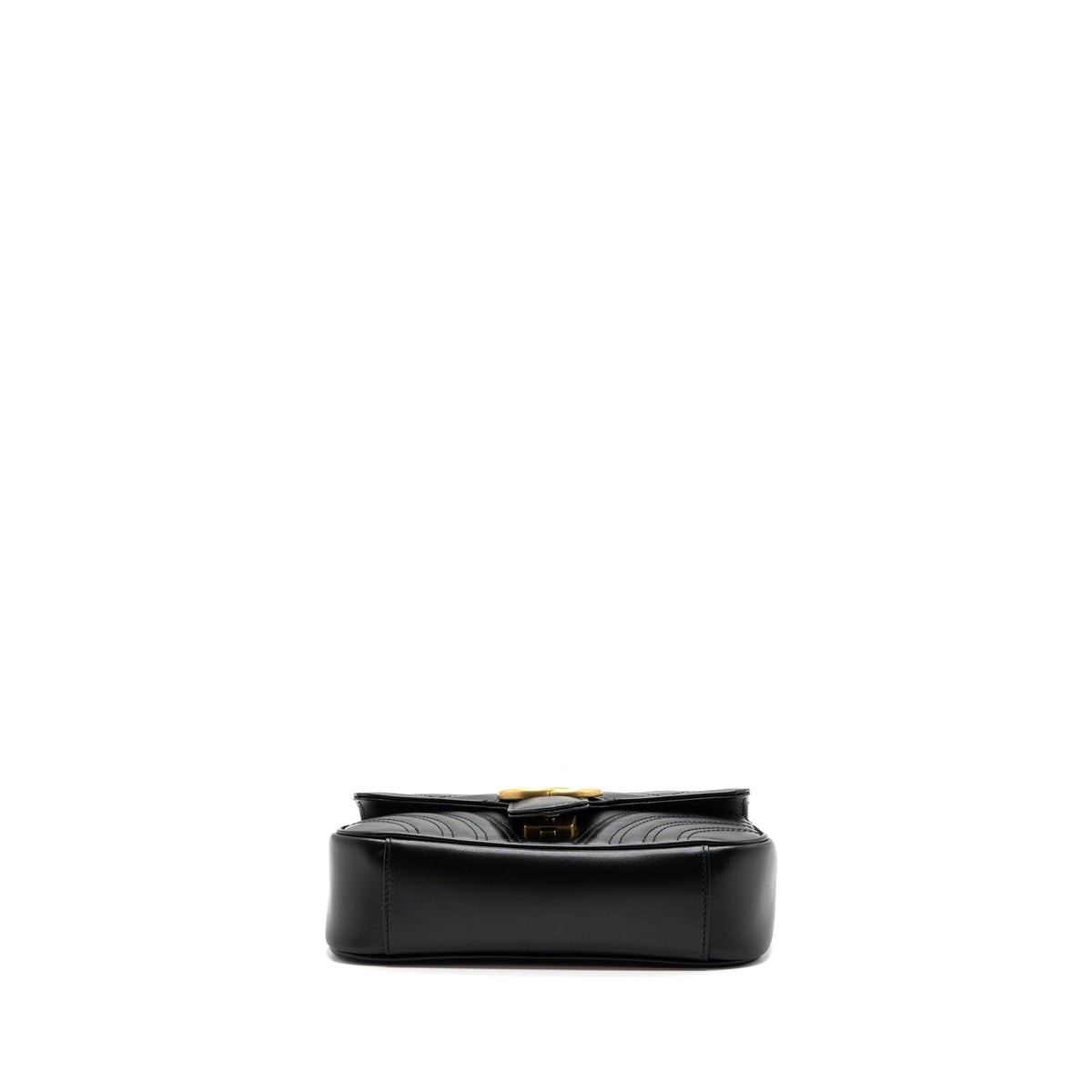GUCCI MINI MARMONT CALFSKIN BLACK GHW