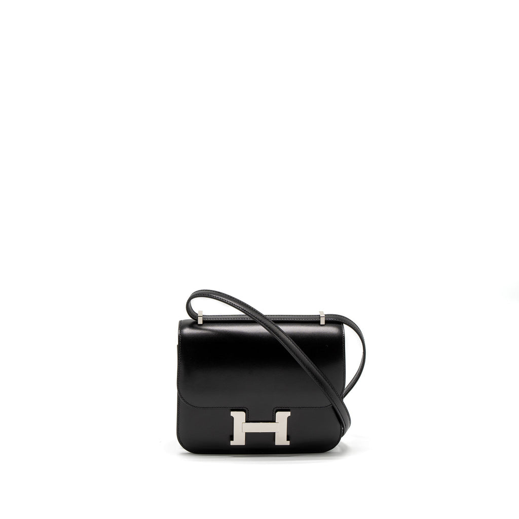 HERMES MINI CONSTANCE BOX BLACK SHW