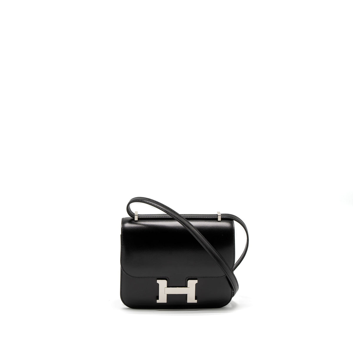 HERMES MINI CONSTANCE BOX BLACK SHW