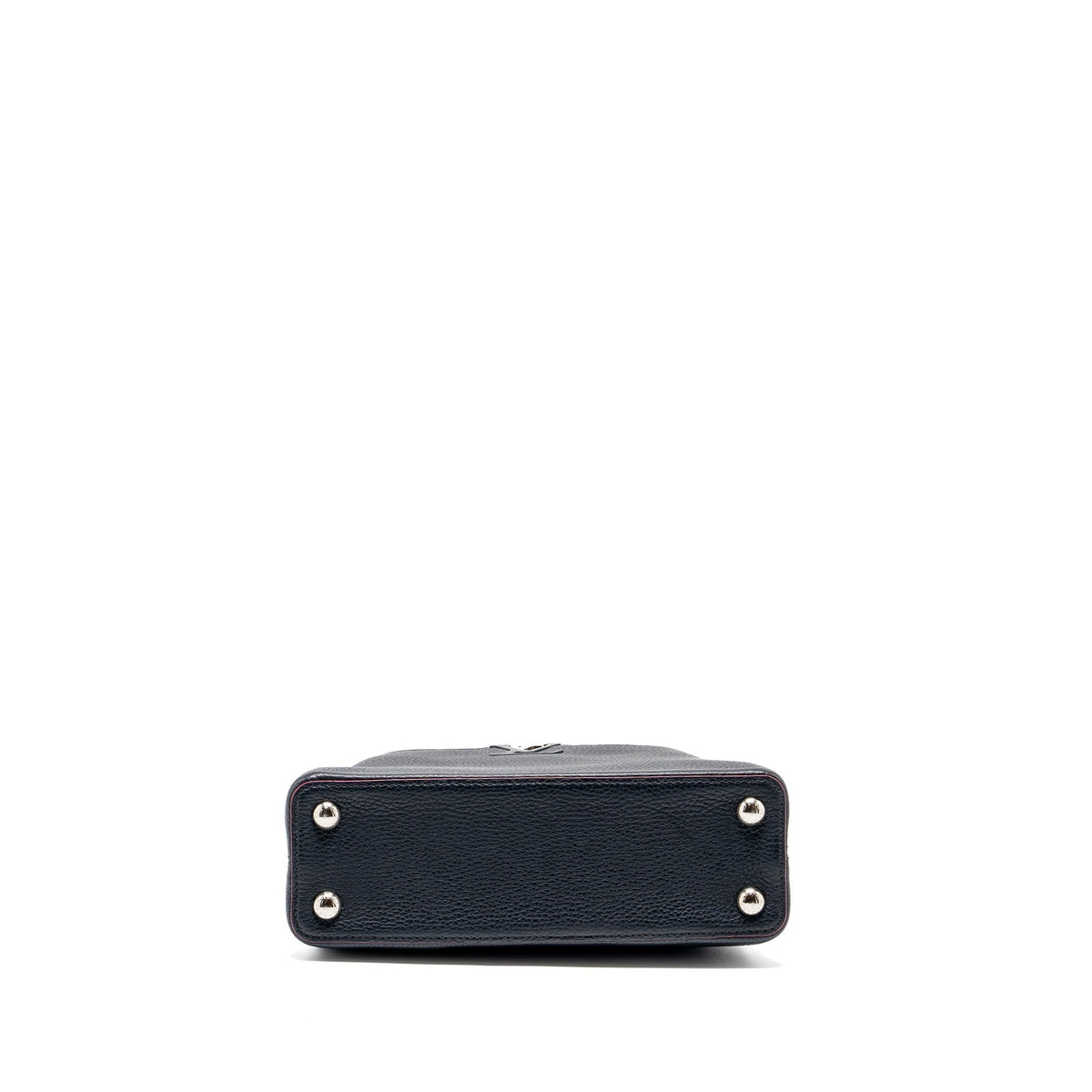 LOUIS VUITTON CAPUCINES BB TAURILLON NAVY SHW