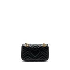 GUCCI MINI MARMONT CALFSKIN BLACK GHW