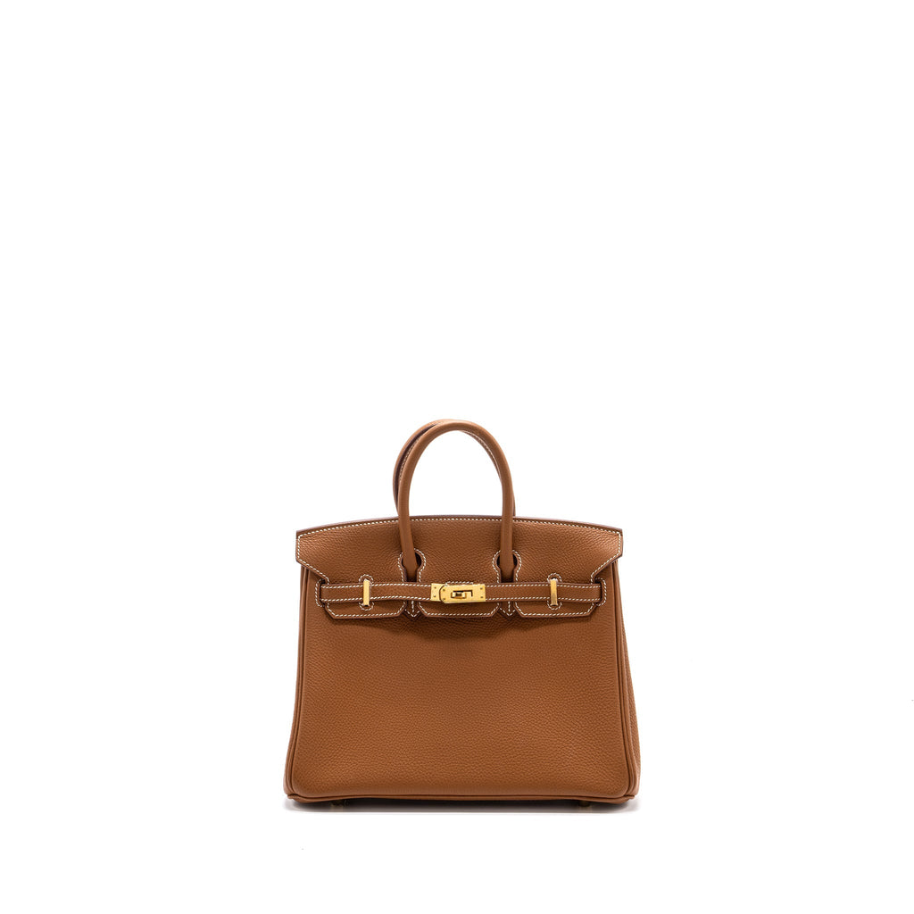 Hermes birkin 25 togo gold GHW