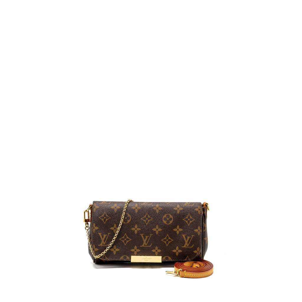 LOUIS VUITTON FAVOURITE PM MONOGRAM CANVAS GHW