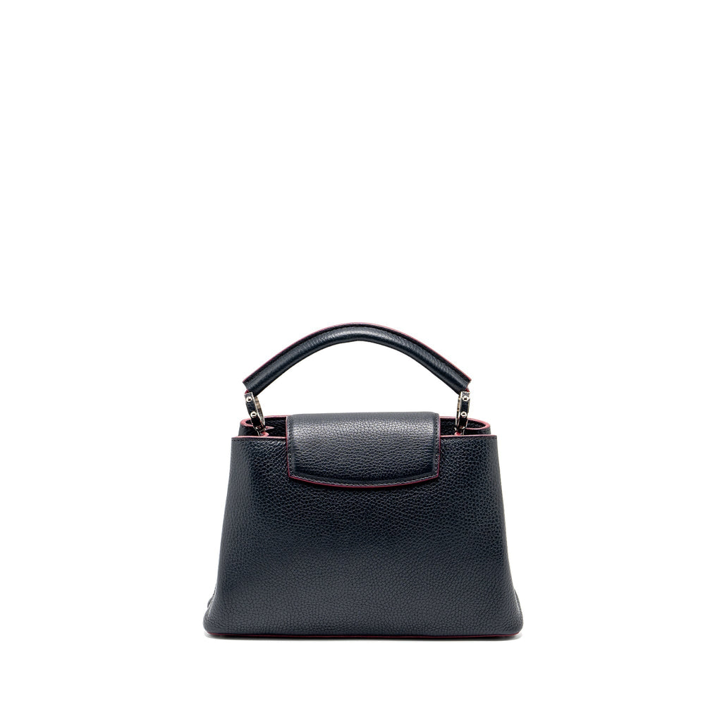 LOUIS VUITTON CAPUCINES BB TAURILLON NAVY SHW