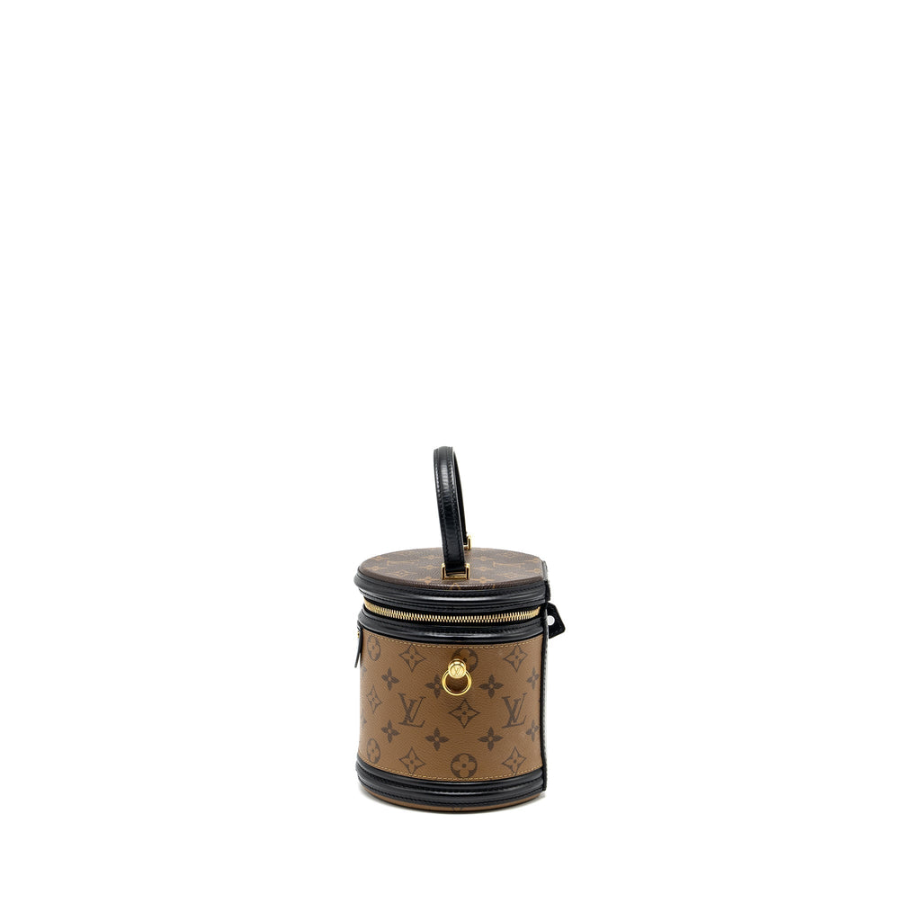 LOUIS VUITTON CANNES MONOGRAM REVERSE CANVAS / MONOGRAM CANVAS GHW