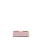 CHANEL 21S MEDIUM CLASSIC DOUBLE FLAP BAG CAVIAR LIGHT PINK LGWH