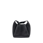 PRADA MEDIUM LEATHER TOTE BLACK SHW