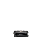 DIOR MISS DIOR PROMENADE POUCH BAG LAMBSKIN BLACK SHW