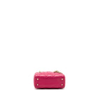 DIOR MINI LADY DIOR LAMBSKIN PINK GHW