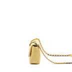 CHANEL SMALL 19 BAG LAMBSKIN YELLOW MULTICOLOUR HARDWARE (MICROCHIP)