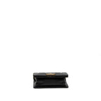 CHANEL SMALL CHEVRON BOY BAG LAMBSKIN BLACK GHW