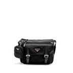 PRADA MESSENGER BAG RE-NYLON BLACK SHW