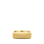 CHANEL SMALL 19 BAG LAMBSKIN YELLOW MULTICOLOUR HARDWARE (MICROCHIP)