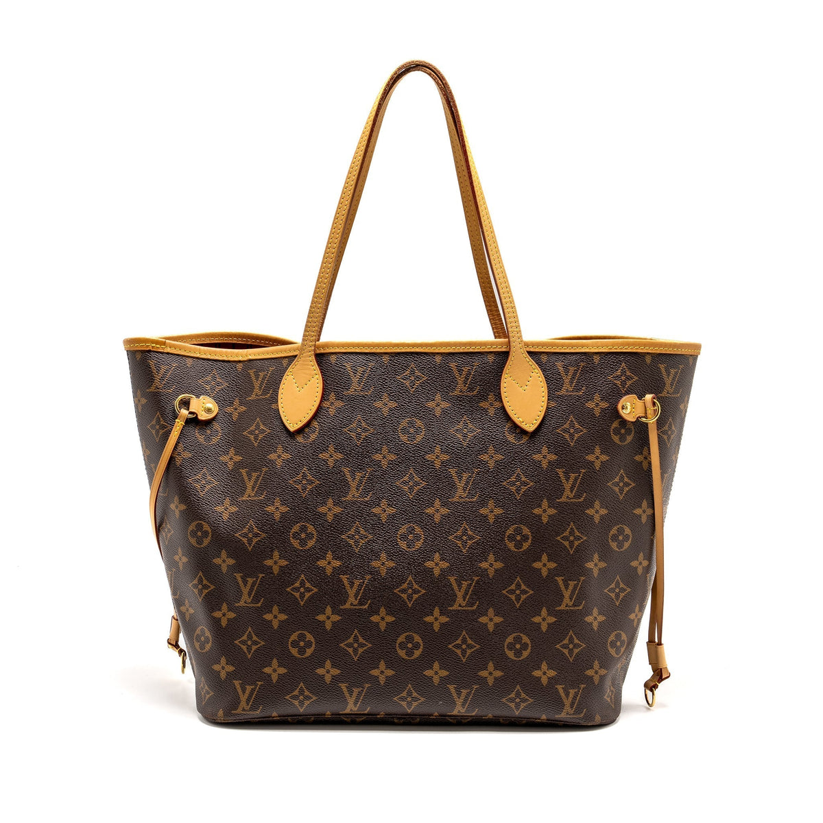 LOUIS VUITTON NEVERFULL MM MONOGRAM CANVAS GHW