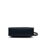 HERMES HERBAG 31 ZIP BAG CANVAS / HUNTER LEATHER BLACK SHW