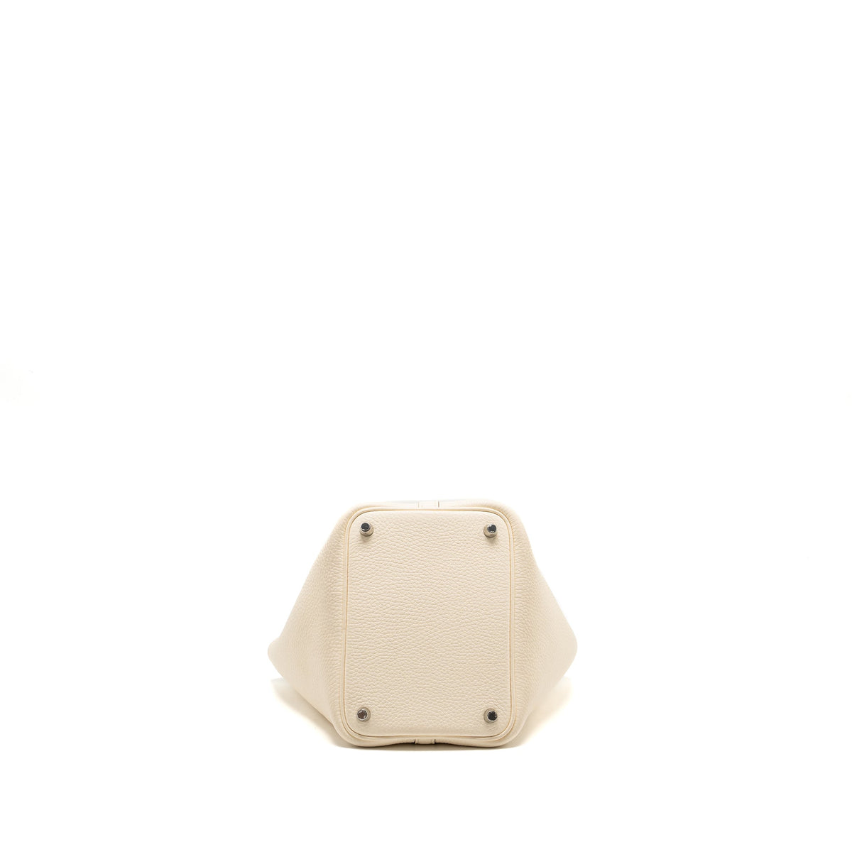Hermes Picotin 18 Lock Bag Clemence/Ostrich Handle Nata/Jaune Citron SHW