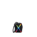 LOUIS VUITTON DANUBE MESSENGER BAG TAIGA BLACK/RAINBOW BLACK HARDWARE