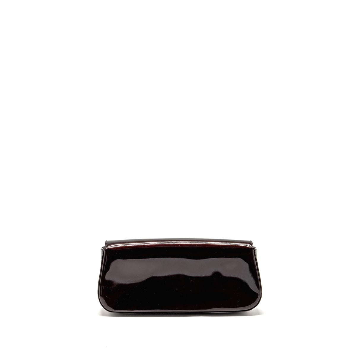 LOUIS VUITTON SOBE CLUTCH PATENT LEATHER DARK PURPLE GHW
