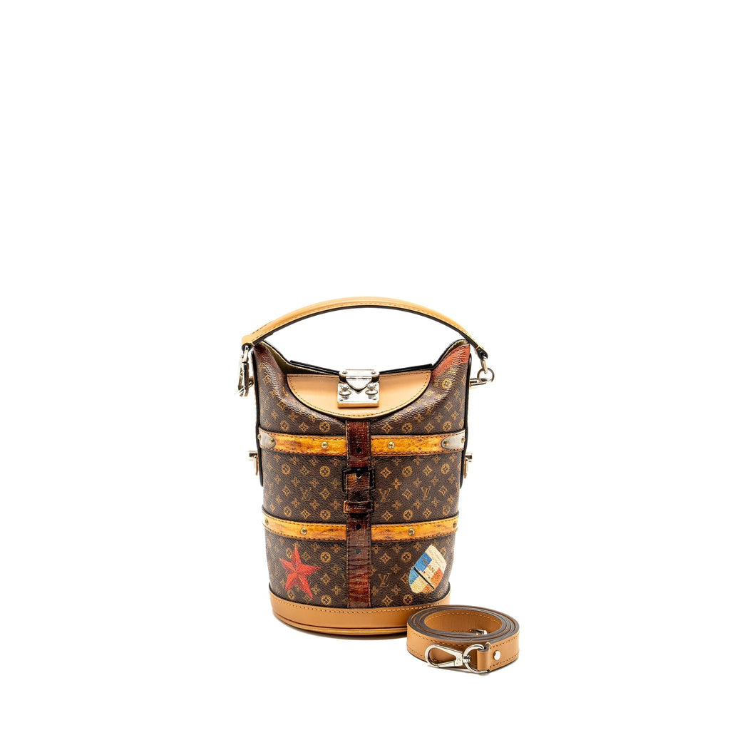 LOUIS VUITTON DUFFLE BAG LIMITED EDITION MONOGRAM CANVAS MULTICOLOUR SHW