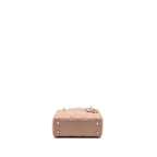 DIOR MINI LADY DIOR BAG LAMBSKIN BLUSH LGHW