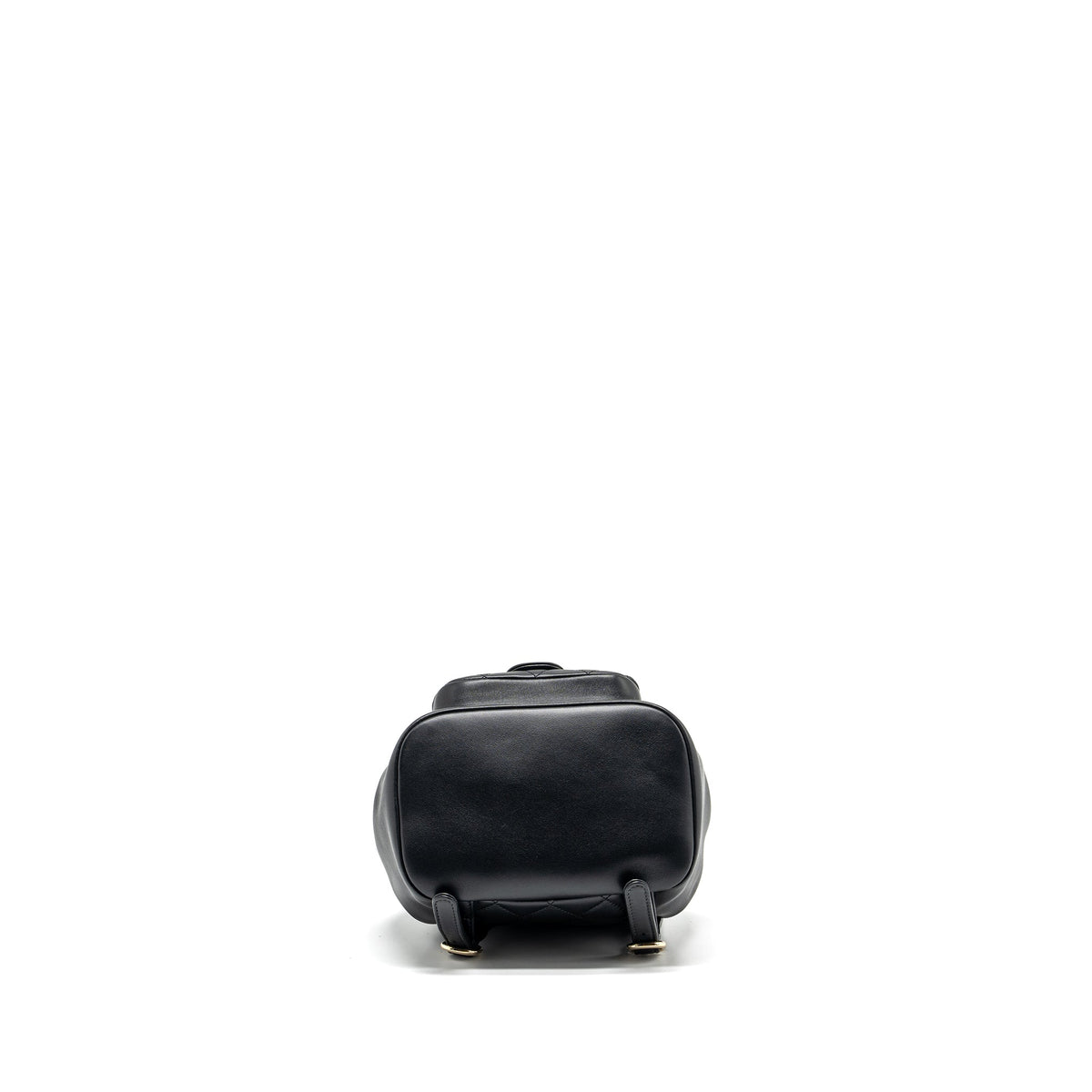 CHANEL MINI DUMA BACKPACK LAMBSKIN BLACK LGHW (MICROCHIP)