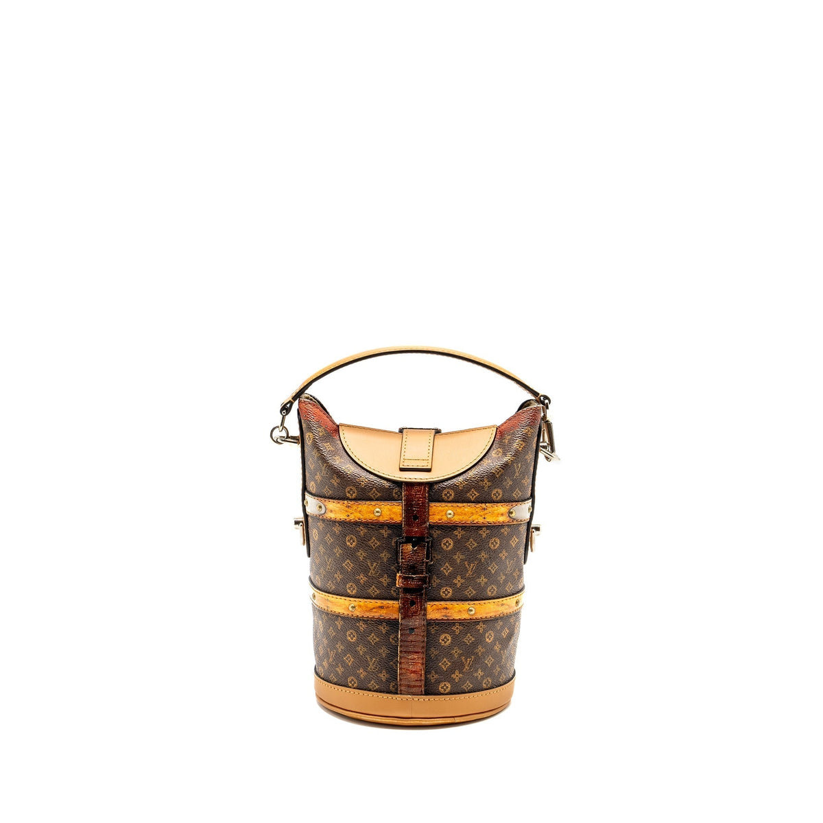 LOUIS VUITTON DUFFLE BAG LIMITED EDITION MONOGRAM CANVAS MULTICOLOUR SHW