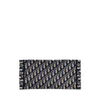 DIOR MEDIUM BOOK TOTE BLUE OBLIQUE EMBOIDERY