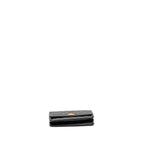 CHANEL BOY WALLET ON CHAIN LAMBSKIN BLACK GHW